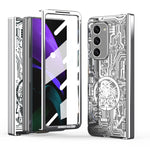 Custodia per telefono all-inclusive con placcatura elettrolitica integrata Legenda meccanica, For Samsung Galaxy Z Fold3 5G, For Samsung Galaxy Z Fold2 5G