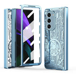 Custodia per telefono all-inclusive con placcatura elettrolitica integrata Legenda meccanica, For Samsung Galaxy Z Fold3 5G, For Samsung Galaxy Z Fold2 5G