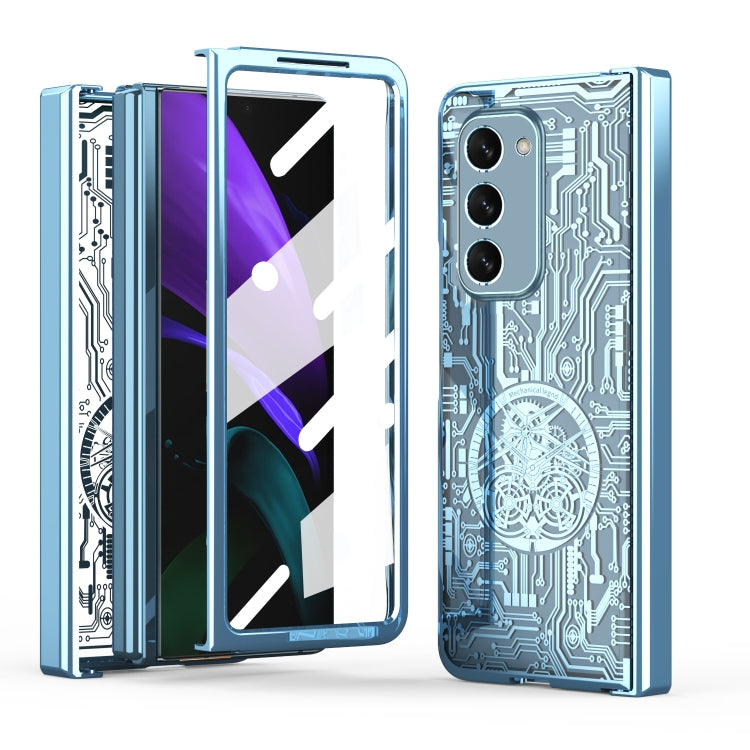 Custodia per telefono all-inclusive con placcatura elettrolitica integrata Legenda meccanica, For Samsung Galaxy Z Fold3 5G, For Samsung Galaxy Z Fold2 5G