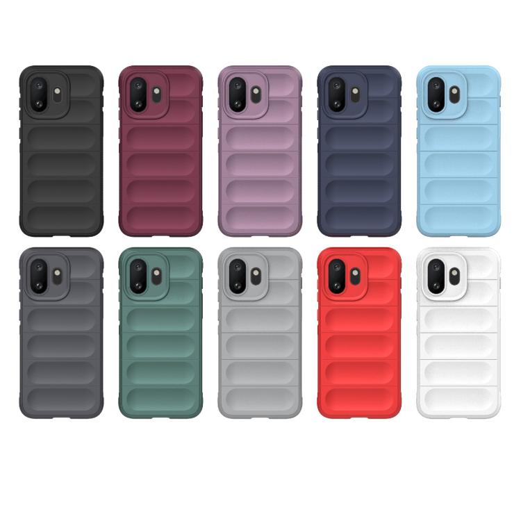 Magic Shield TPU + custodia per telefono in flanella, For OnePlus 15T 5G, For OnePlus Turbo 6 5G