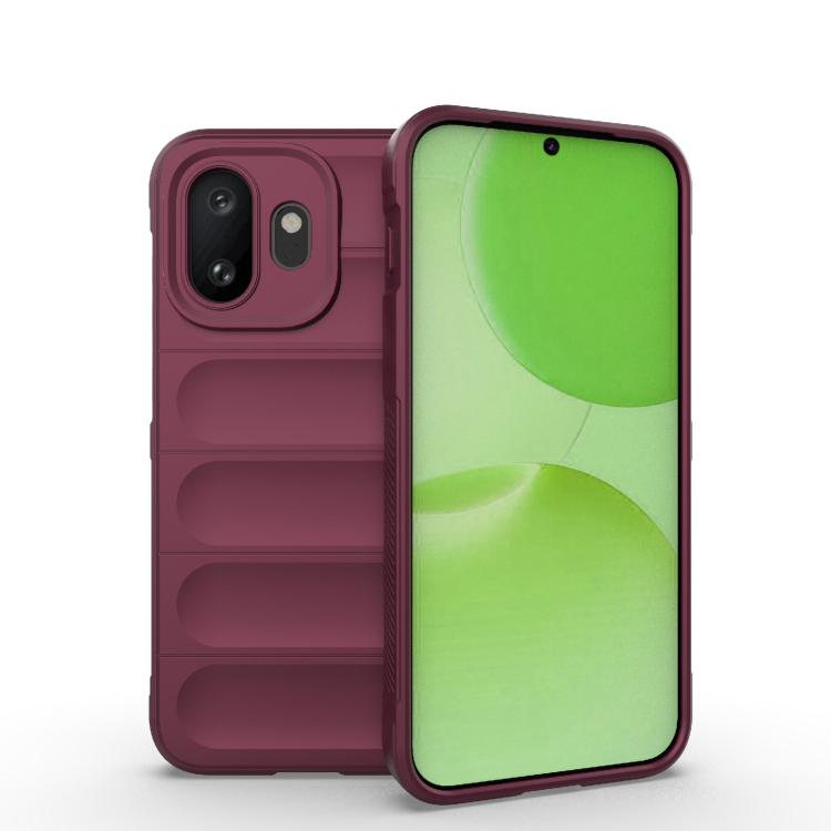 Magic Shield TPU + custodia per telefono in flanella, For OnePlus 15T 5G, For OnePlus Turbo 6 5G