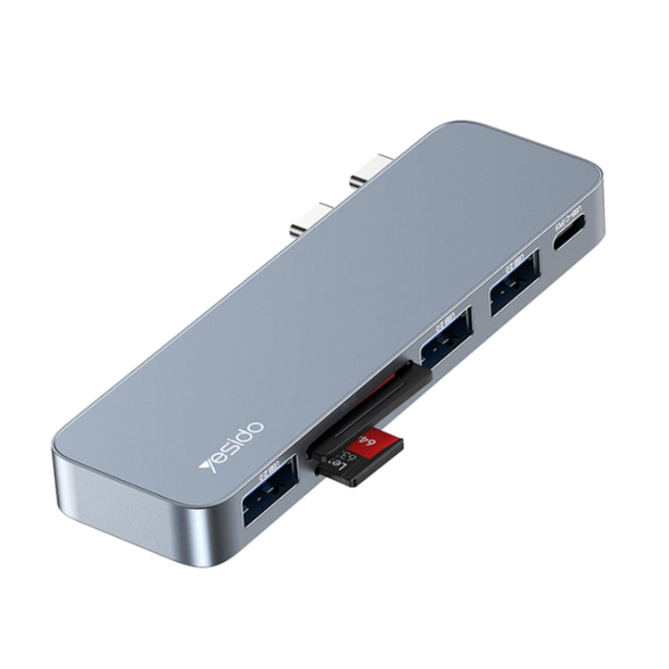 Yesido HB10 Adattatore Hub USB-C 6 in 1