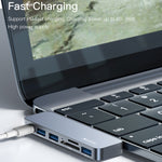 Yesido HB10 Adattatore Hub USB-C 6 in 1