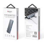 Yesido HB10 Adattatore Hub USB-C 6 in 1