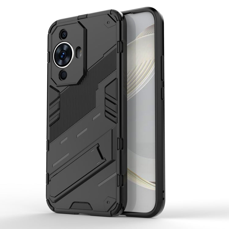 Punk Armor 2 in 1 PC + custodia per telefono in TPU con supporto, For Huawei nova 11i 4G, For Huawei nova 11 Pro 4G, For Huawei nova 11 4G