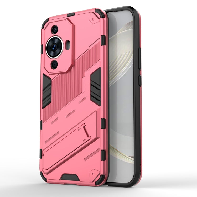 Punk Armor 2 in 1 PC + custodia per telefono in TPU con supporto, For Huawei nova 11i 4G, For Huawei nova 11 Pro 4G, For Huawei nova 11 4G