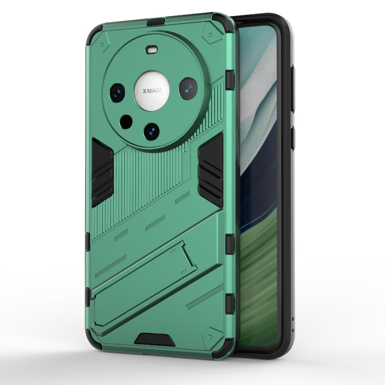 Punk Armor 2 in 1 PC + custodia per telefono in TPU con supporto, For Huawei nova 12 5G, For Huawei Mate 60, For Huawei Mate 60 Pro