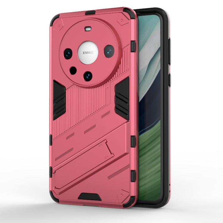 Punk Armor 2 in 1 PC + custodia per telefono in TPU con supporto, For Huawei nova 12 5G, For Huawei Mate 60, For Huawei Mate 60 Pro