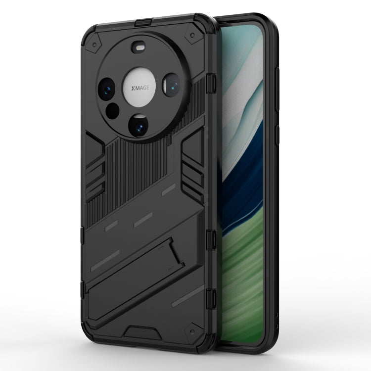 Punk Armor 2 in 1 PC + custodia per telefono in TPU con supporto, For Huawei nova 12 5G, For Huawei Mate 60, For Huawei Mate 60 Pro