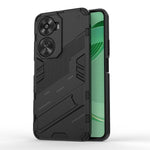 Punk Armor 2 in 1 PC + custodia per telefono in TPU con supporto, For Huawei Pura 70, For Huawei nova 11 SE, For Huawei nova 12 Pro