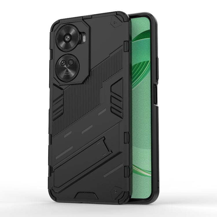 Punk Armor 2 in 1 PC + custodia per telefono in TPU con supporto, For Huawei Pura 70, For Huawei nova 11 SE, For Huawei nova 12 Pro