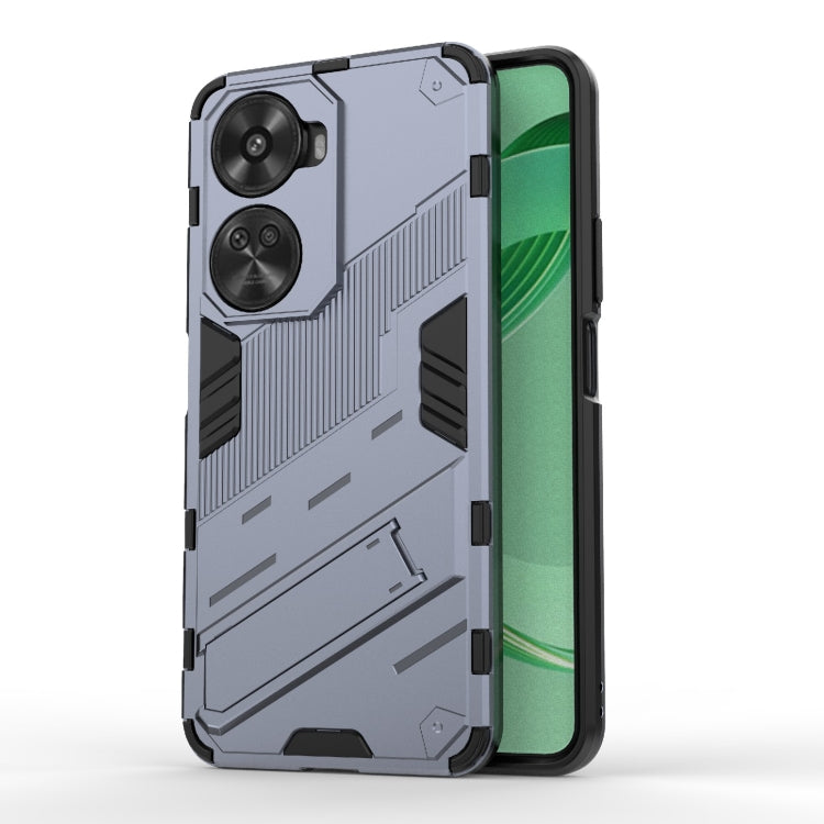 Punk Armor 2 in 1 PC + custodia per telefono in TPU con supporto, For Huawei Pura 70, For Huawei nova 11 SE, For Huawei nova 12 Pro