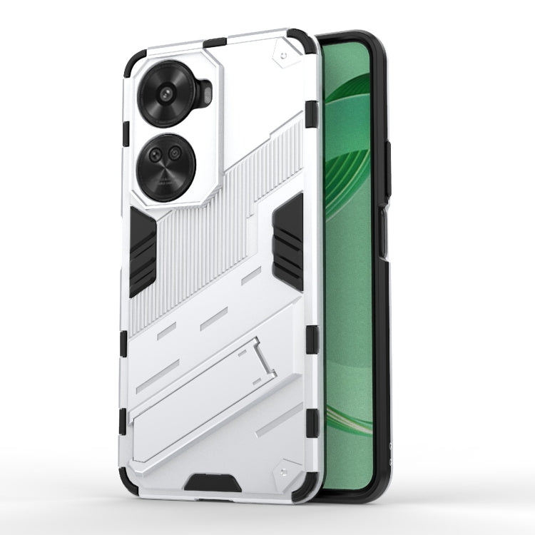 Punk Armor 2 in 1 PC + custodia per telefono in TPU con supporto, For Huawei Pura 70, For Huawei nova 11 SE, For Huawei nova 12 Pro