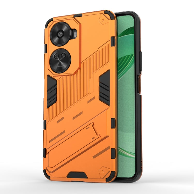 Punk Armor 2 in 1 PC + custodia per telefono in TPU con supporto, For Huawei Pura 70, For Huawei nova 11 SE, For Huawei nova 12 Pro