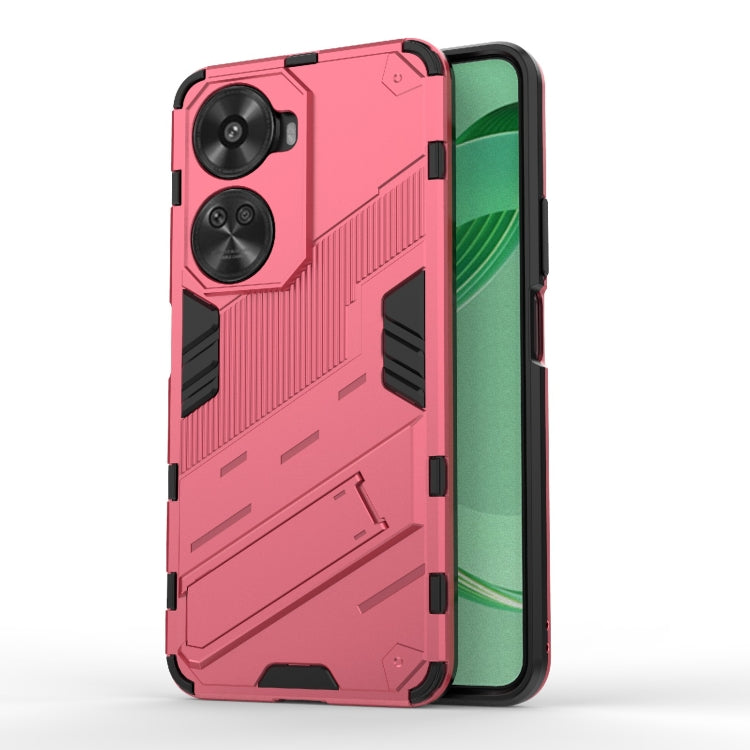 Punk Armor 2 in 1 PC + custodia per telefono in TPU con supporto, For Huawei Pura 70, For Huawei nova 11 SE, For Huawei nova 12 Pro