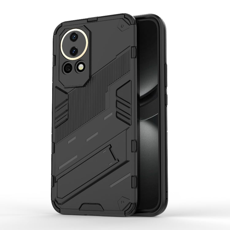 Punk Armor 2 in 1 PC + custodia per telefono in TPU con supporto, For Huawei nova 12 5G, For Huawei Mate 60, For Huawei Mate 60 Pro