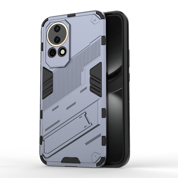 Punk Armor 2 in 1 PC + custodia per telefono in TPU con supporto, For Huawei nova 12 5G, For Huawei Mate 60, For Huawei Mate 60 Pro