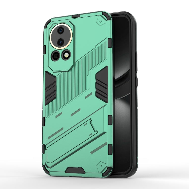 Punk Armor 2 in 1 PC + custodia per telefono in TPU con supporto, For Huawei nova 12 5G, For Huawei Mate 60, For Huawei Mate 60 Pro