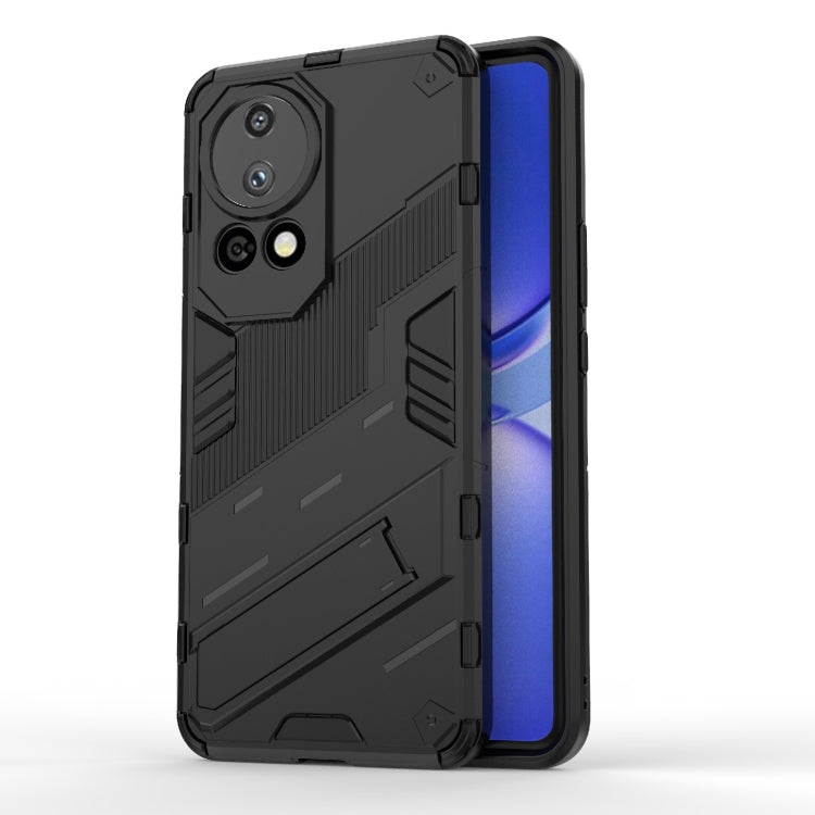 Punk Armor 2 in 1 PC + custodia per telefono in TPU con supporto, For Huawei Pura 70, For Huawei nova 11 SE, For Huawei nova 12 Pro