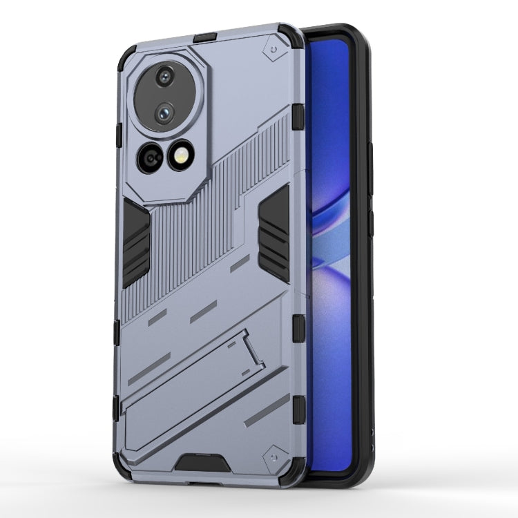 Punk Armor 2 in 1 PC + custodia per telefono in TPU con supporto, For Huawei Pura 70, For Huawei nova 11 SE, For Huawei nova 12 Pro
