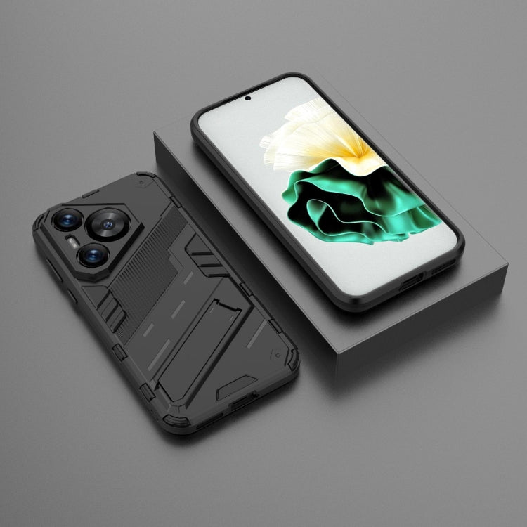 Punk Armor 2 in 1 PC + custodia per telefono in TPU con supporto, For Huawei Pura 70, For Huawei nova 11 SE, For Huawei nova 12 Pro