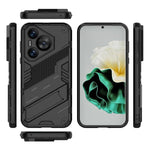 Punk Armor 2 in 1 PC + custodia per telefono in TPU con supporto, For Huawei Pura 70, For Huawei nova 11 SE, For Huawei nova 12 Pro