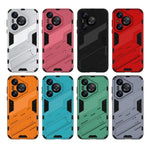 Punk Armor 2 in 1 PC + custodia per telefono in TPU con supporto, For Huawei Pura 70, For Huawei nova 11 SE, For Huawei nova 12 Pro