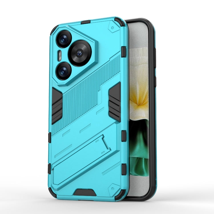 Punk Armor 2 in 1 PC + custodia per telefono in TPU con supporto, For Huawei Pura 70, For Huawei nova 11 SE, For Huawei nova 12 Pro