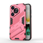 Punk Armor 2 in 1 PC + custodia per telefono in TPU con supporto, For Huawei Pura 70, For Huawei nova 11 SE, For Huawei nova 12 Pro