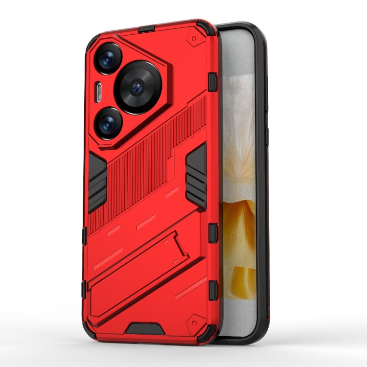 Punk Armor 2 in 1 PC + custodia per telefono in TPU con supporto, For Huawei Mate 70 Pro / 70 Pro+, For Huawei Pura 70 Pro / 70 Pro+, For Huawei Pura 70 Ultra