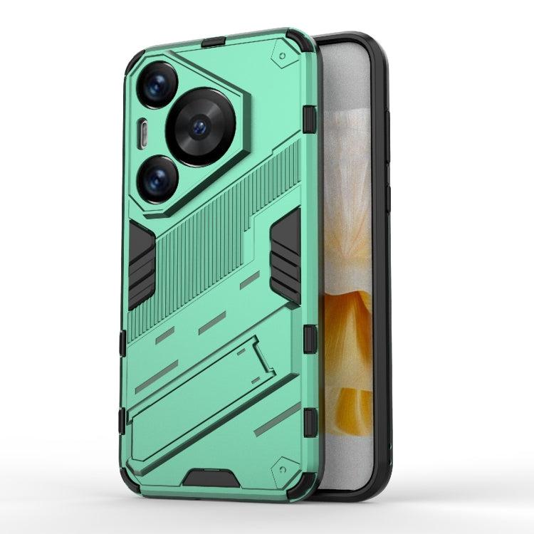 Punk Armor 2 in 1 PC + custodia per telefono in TPU con supporto, For Huawei Mate 70 Pro / 70 Pro+, For Huawei Pura 70 Pro / 70 Pro+, For Huawei Pura 70 Ultra