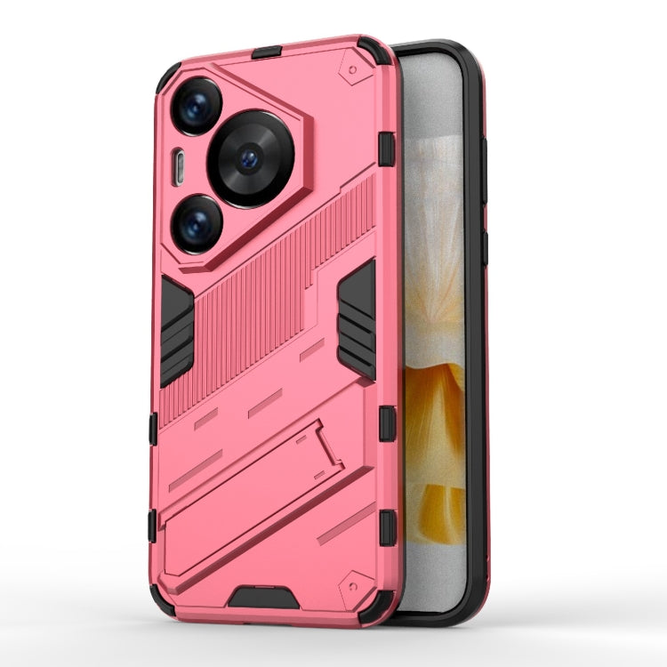Punk Armor 2 in 1 PC + custodia per telefono in TPU con supporto, For Huawei Mate 70 Pro / 70 Pro+, For Huawei Pura 70 Pro / 70 Pro+, For Huawei Pura 70 Ultra