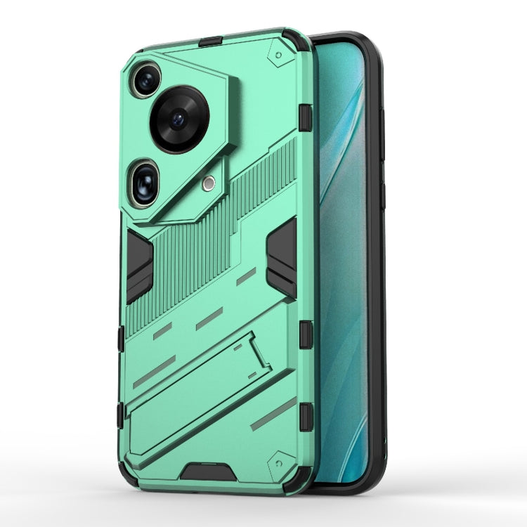Punk Armor 2 in 1 PC + custodia per telefono in TPU con supporto, For Huawei Mate 70 Pro / 70 Pro+, For Huawei Pura 70 Pro / 70 Pro+, For Huawei Pura 70 Ultra
