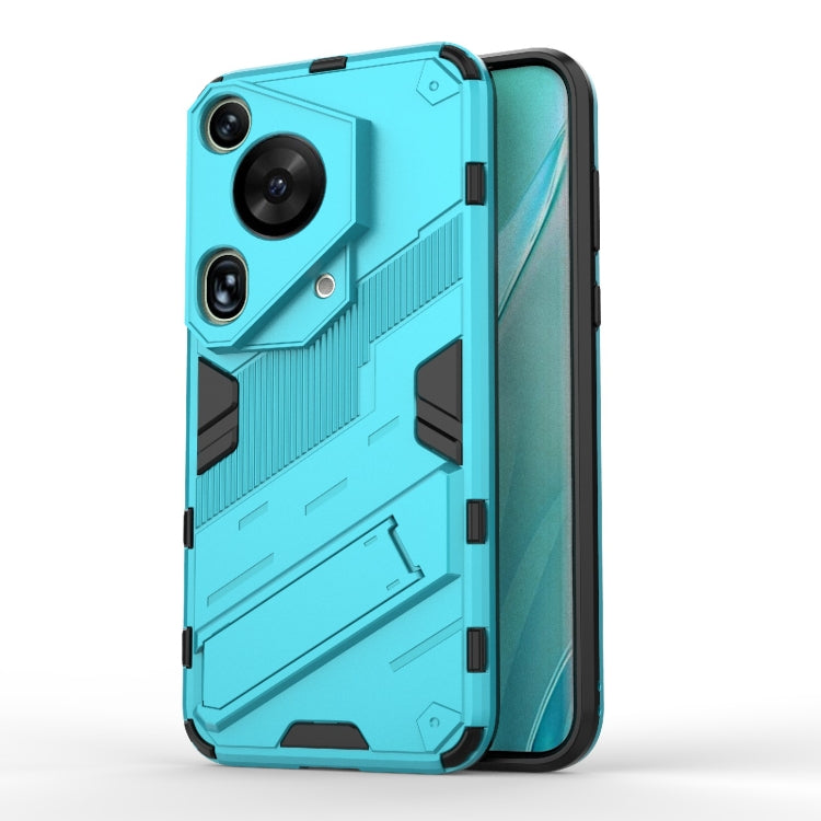 Punk Armor 2 in 1 PC + custodia per telefono in TPU con supporto, For Huawei Mate 70 Pro / 70 Pro+, For Huawei Pura 70 Pro / 70 Pro+, For Huawei Pura 70 Ultra