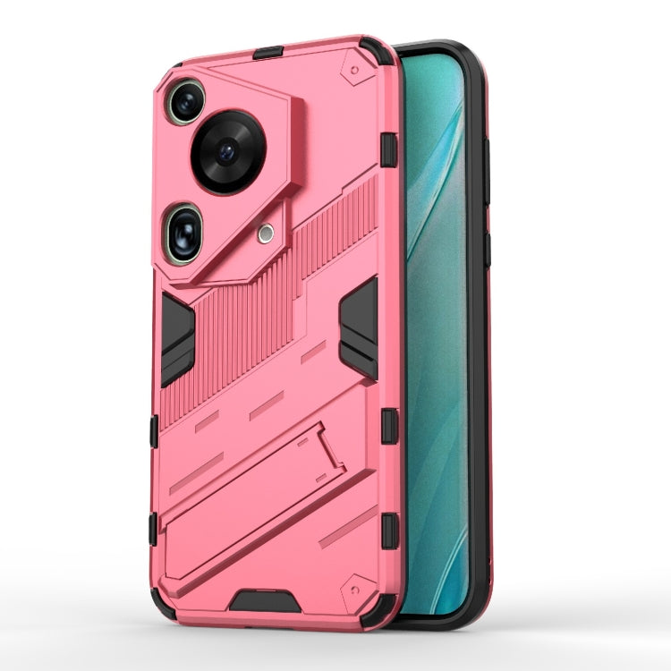 Punk Armor 2 in 1 PC + custodia per telefono in TPU con supporto, For Huawei Mate 70 Pro / 70 Pro+, For Huawei Pura 70 Pro / 70 Pro+, For Huawei Pura 70 Ultra