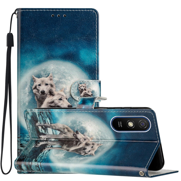 Custodia portafoglio in pelle per Xiaomi Redmi 9C