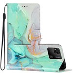 Custodia portafoglio in pelle con supporto per Xiaomi Redmi Note
