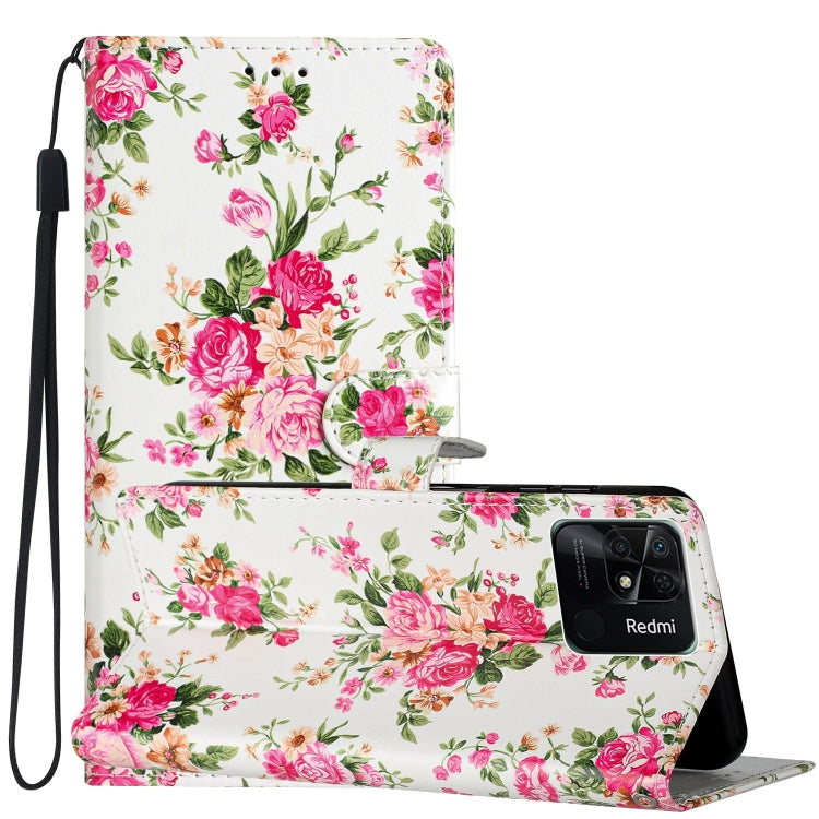 Custodia portafoglio in pelle per Xiaomi Redmi 10C