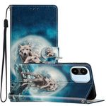 Custodia portafoglio in pelle per Xiaomi Redmi A1 e 10A