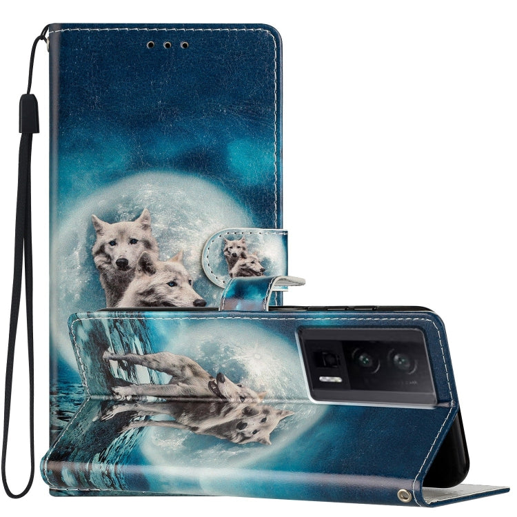 Custodia portafoglio in pelle per Xiaomi Redmi K60