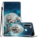 Custodia per telefono in pelle con disegno colorato, For Xiaomi Redmi Note 9 Pro, For Xiaomi Redmi Note 8T