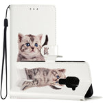 Custodia portafoglio in pelle con supporto per Xiaomi Redmi Note