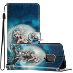 Custodia per telefono in pelle con disegno colorato, For Xiaomi Redmi Note 9 Pro, For Xiaomi Redmi Note 8T