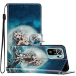 Custodia portafoglio in pelle per Xiaomi Redmi 9C