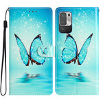 Custodia portafoglio in pelle per Xiaomi Redmi Note 10 5G