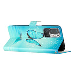 Custodia portafoglio in pelle per Xiaomi Redmi Note 10 5G
