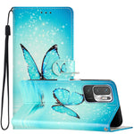 Custodia portafoglio in pelle per Xiaomi Redmi Note 10 5G