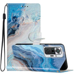 Custodia portafoglio in pelle per Xiaomi Redmi Note 10 5G