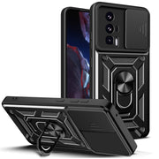 Cover per fotocamera scorrevole Custodia per telefono PC ibrida in TPU, For Xiaomi Poco F5 Pro