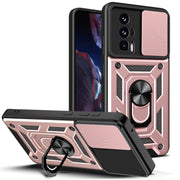 Cover per fotocamera scorrevole Custodia per telefono PC ibrida in TPU, For Xiaomi Poco F5 Pro
